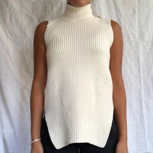 CURRENTLY UNAVAILABLE Ann Taylor White Knit Tunic